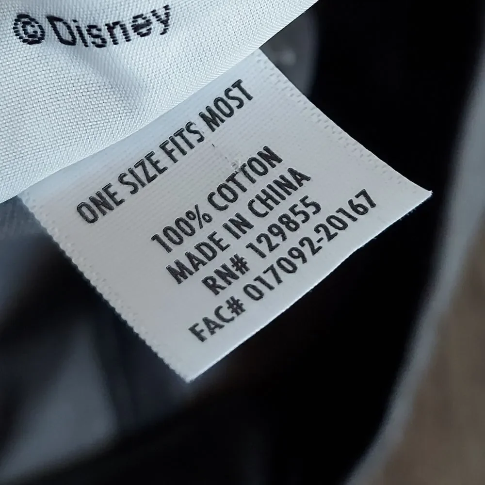 Walt Disney and Mickey Mouse Statue Silhouette Baseball Cap Hat in Gray